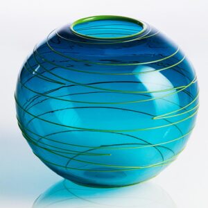 Spiralvase fra Yerst Glas